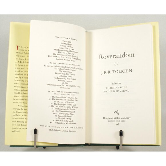 J.R.R. Tolkien Roverandom 1st Edition Houghton Mifflin 1998 Vintage Book - Picture 3 of 6